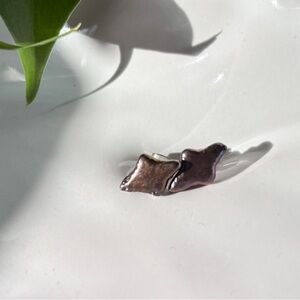 Genuine Pearl Stud Earrings